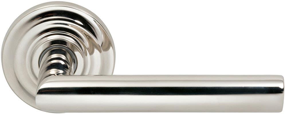 Omnia 912 Interior Traditional Lever Latchset - Solid Brass