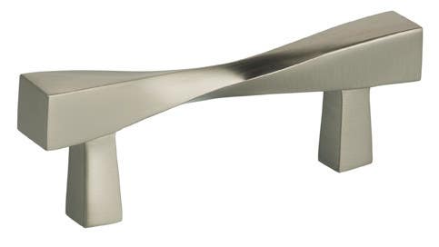Omnia Ultima I 9009 Modern Cabinet Pull - Solid Brass