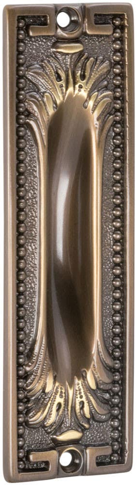 Omnia 4297 Ornate Flush Cup - Solid Brass, 5-3/8" Long