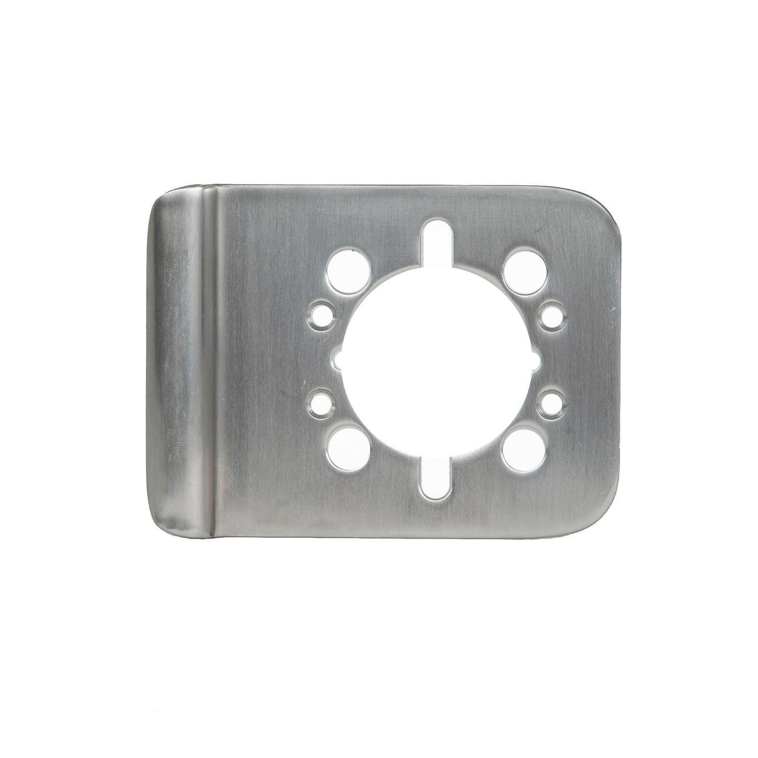 Trimco 1082-8 Satin Stainless Steel Cylindrical Lock Guard - 8"