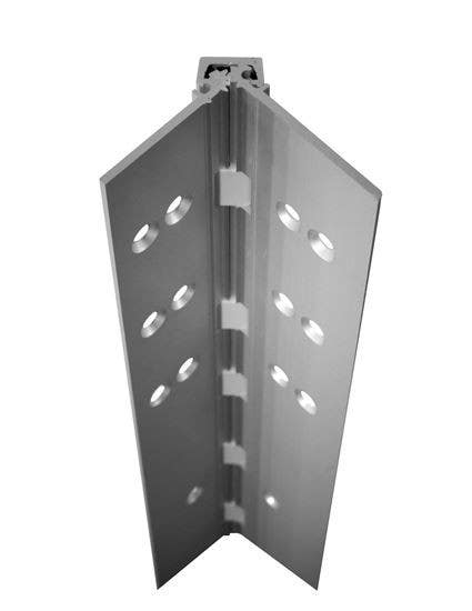 ABH A120HD Aluminum Continuous Geared Fully Concealed Safety Hinge 1/16" Inset