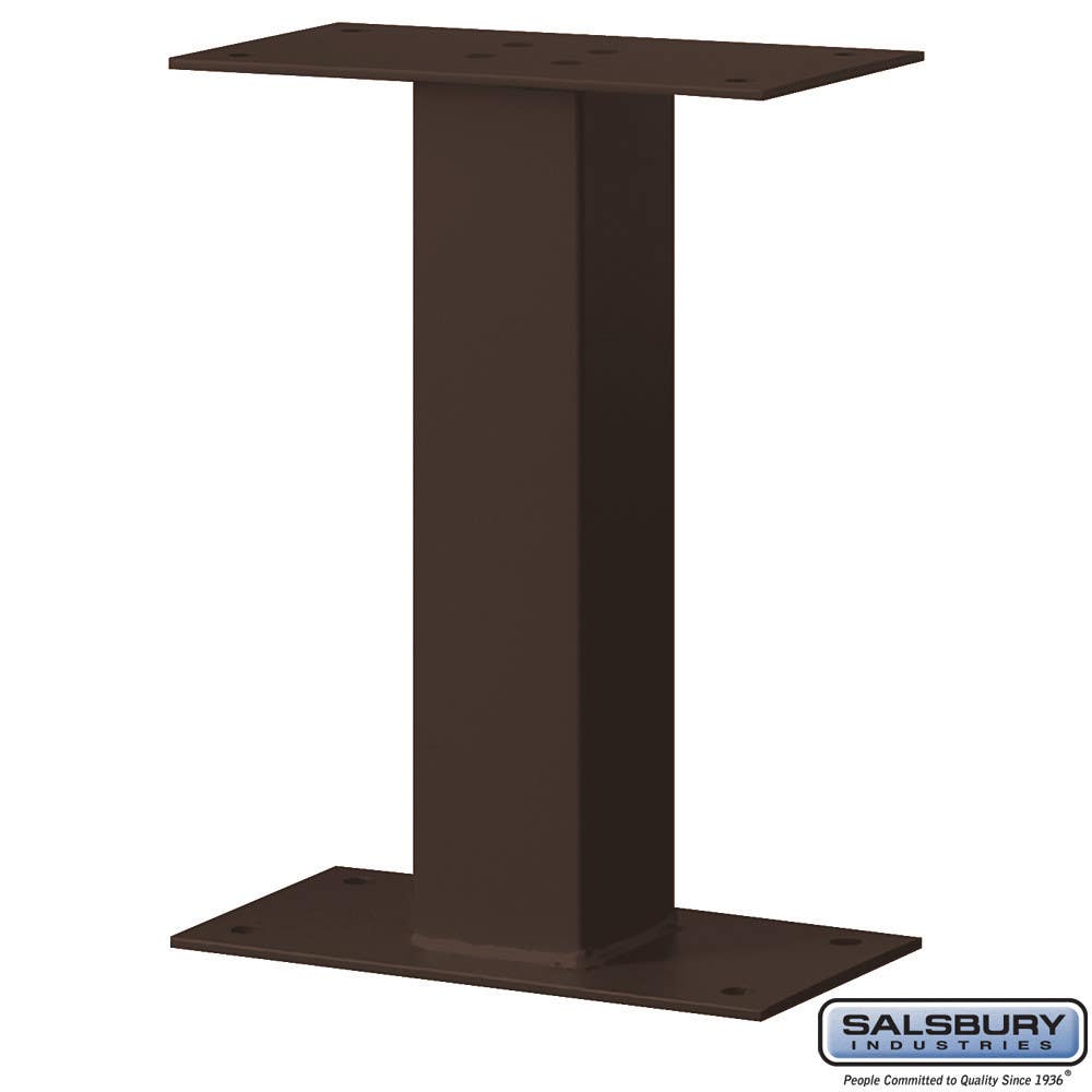 Salsbury Standard Pedestal - Bolt Mounted - for Mail Package Drop