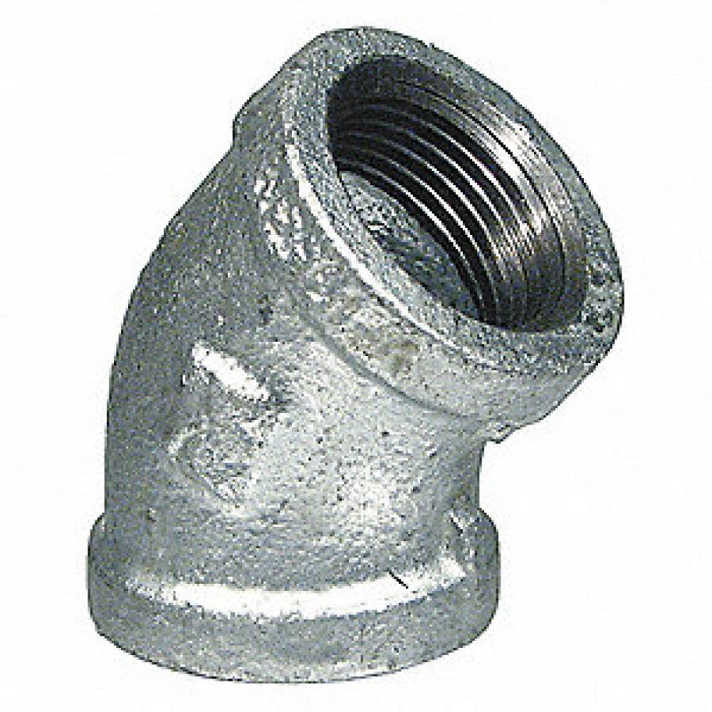 American Imaginations GLV45 Galvanised Steel L-45 Elbow