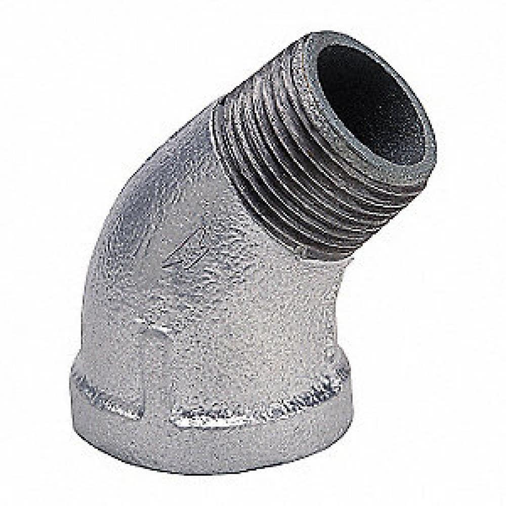 American Imaginations GLV45 Galvanised Steel L-45 Street Elbow