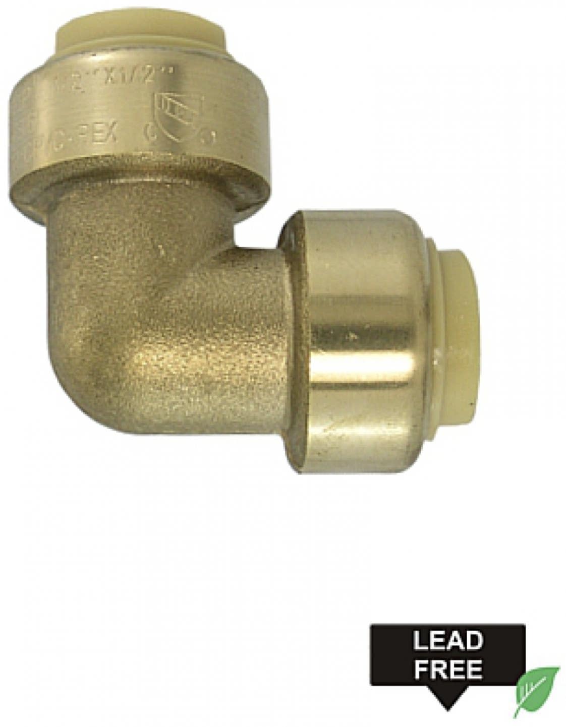 American Imaginations Push-Fit90 Lead Free Brass L-90 Elbow