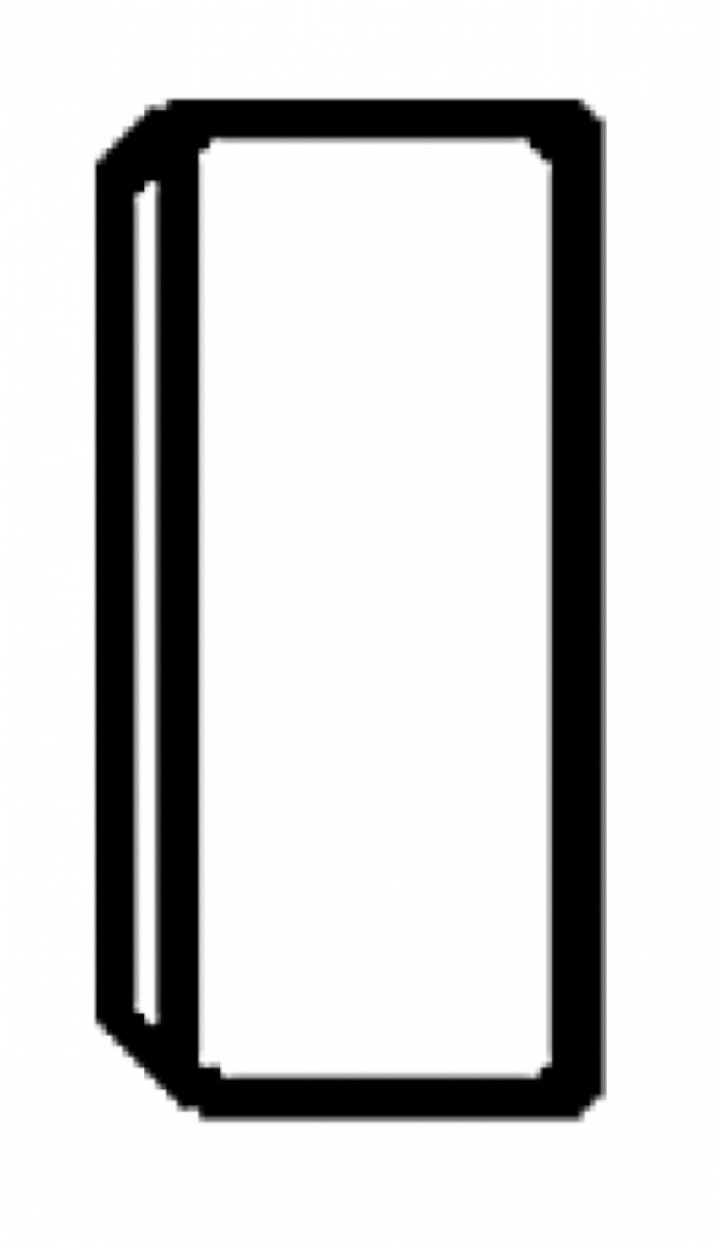 American Imaginations ABS-BUSH Thermoplastic Rectangular Bushing