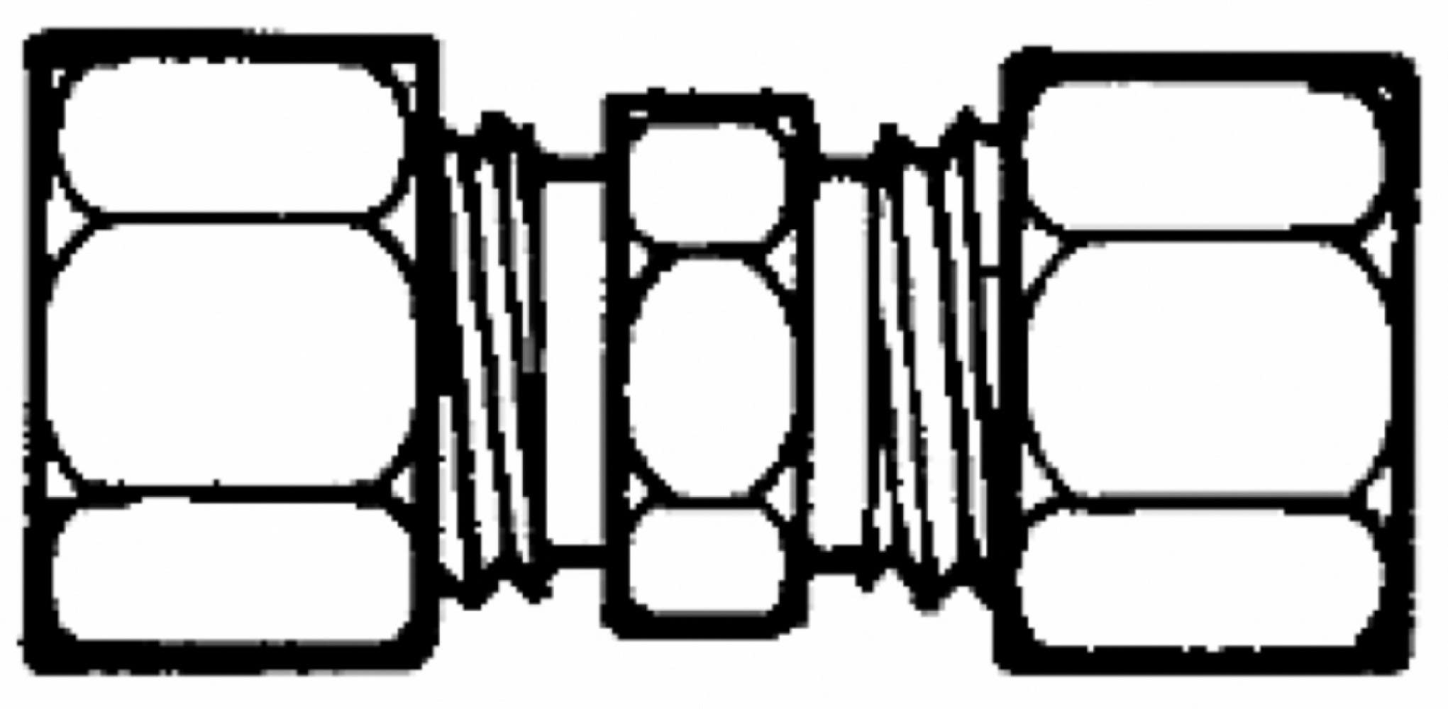 American Imaginations BR-CUN Brass Compression Union