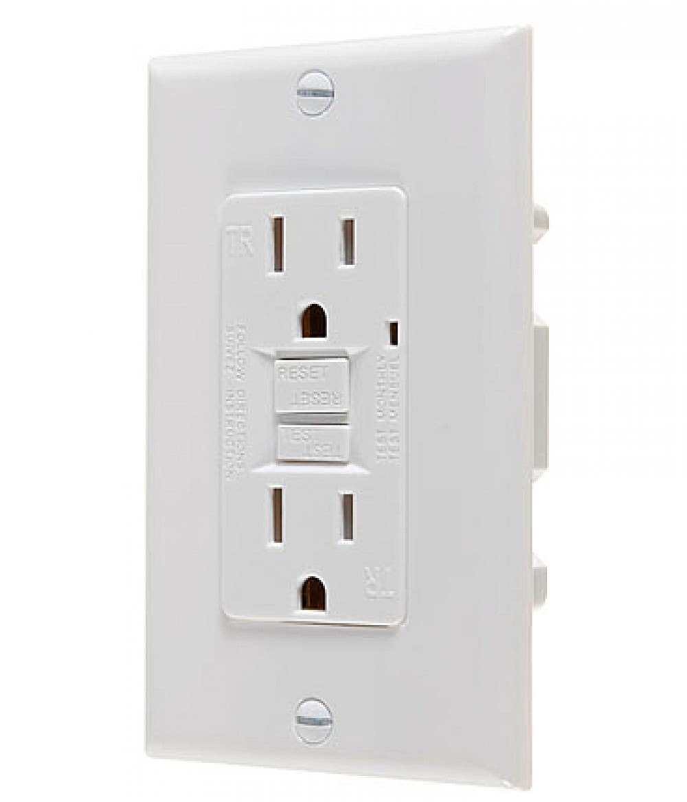 American Imaginations GFCI-REC Ground Fault Circuit Interrupter Receptacle, 15 AMP