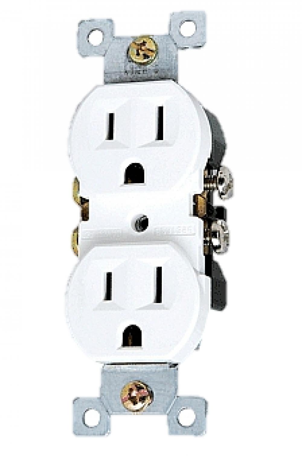 American Imaginations DUP-REC Duplex Electrical Receptacle 15 AMP, Use With Copper Or Aluminium Wire
