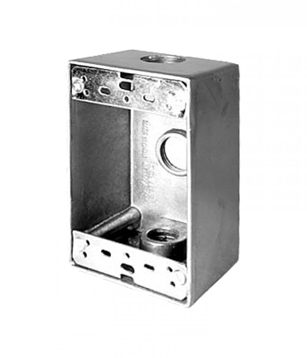 American Imaginations REC-BOX2 WeatherProof Die Cast Receptacle Box