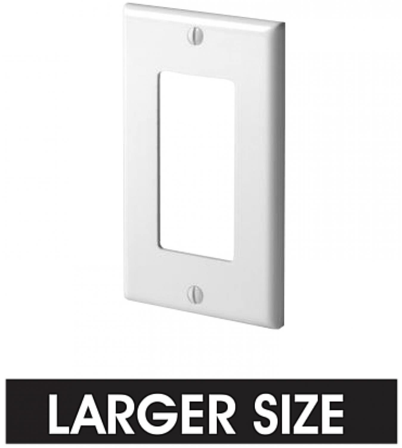 American Imaginations REC-SWPLT Decora Switch Or Receptacle Repair Plate, Single Gang