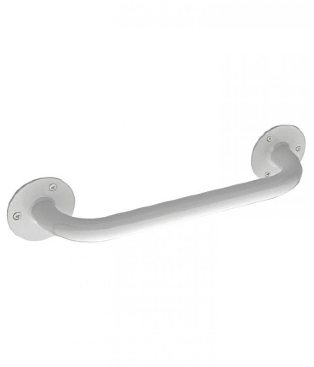 American Imaginations WGBAR-EM White Paint Stainless Steel Grab Bar, Exposed Mount