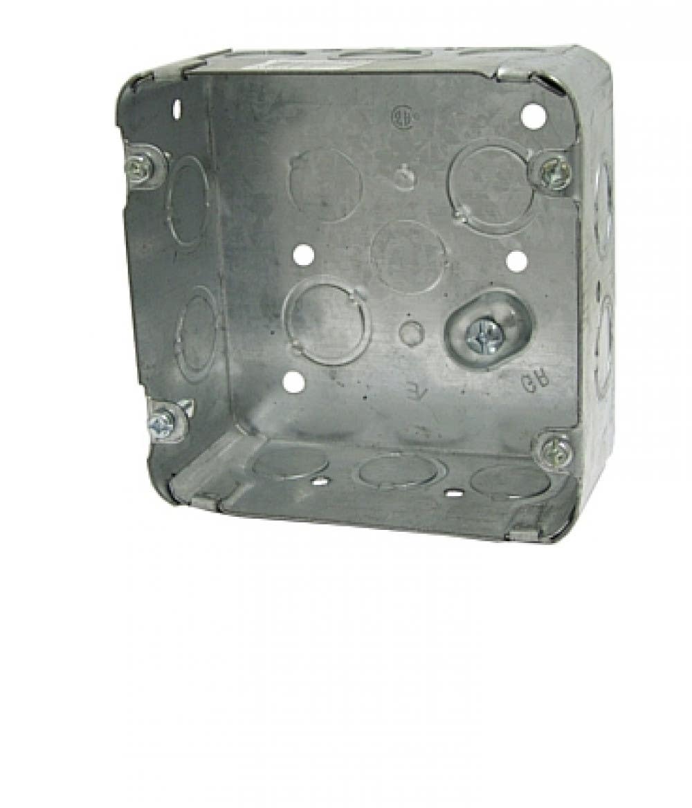 American Imaginations SQJBOX Stainless Steel Square Junction Box