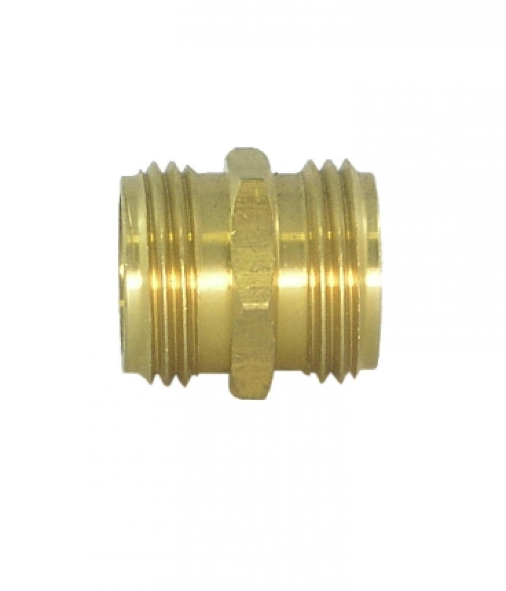 American Imaginations BR-MCPL Brass Garden Hose Male Coupling, 1.25" x 1.25"