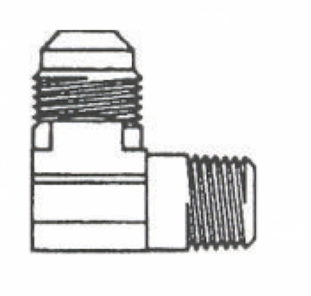 American Imaginations FLR90-MADAP Flare L-90 Elbow Adapter, O.D x MIP