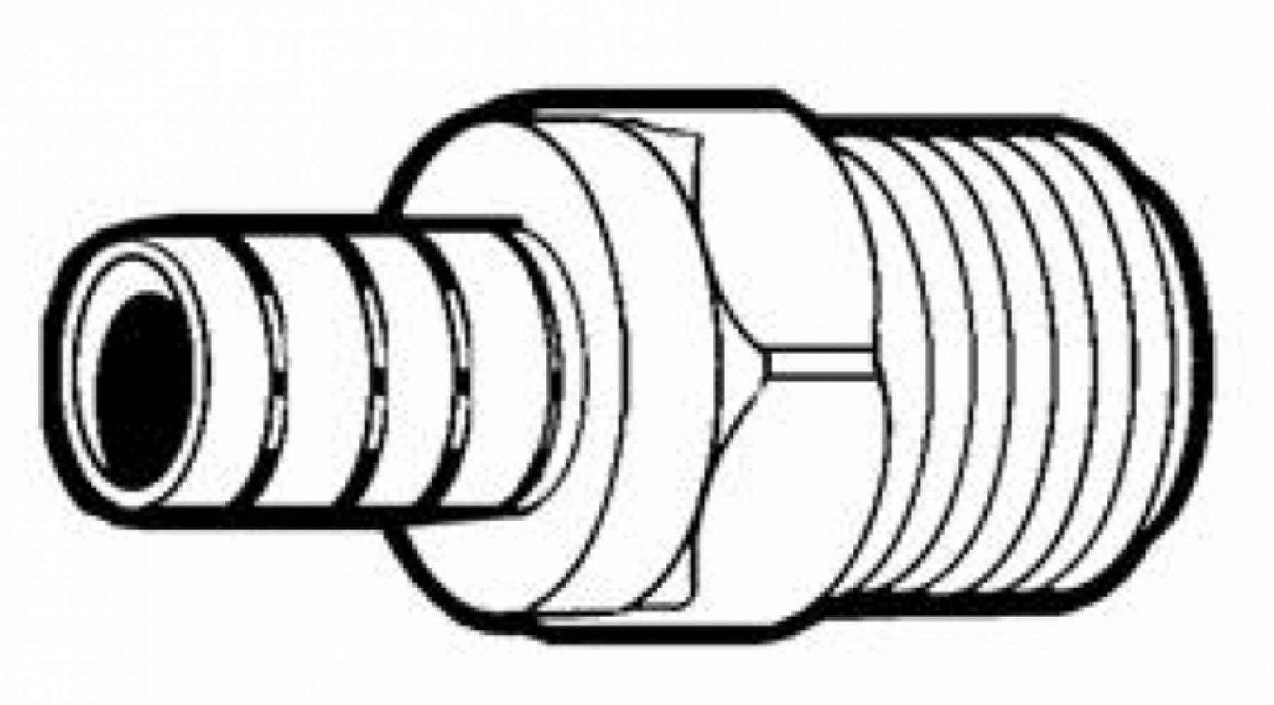 American Imaginations PexP-MADAP Pex Pollyalloy Male Adapter, PEX x MIP