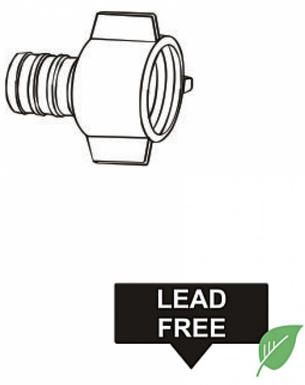 American Imaginations PexSW-ADAP Pex Swivel Adapter