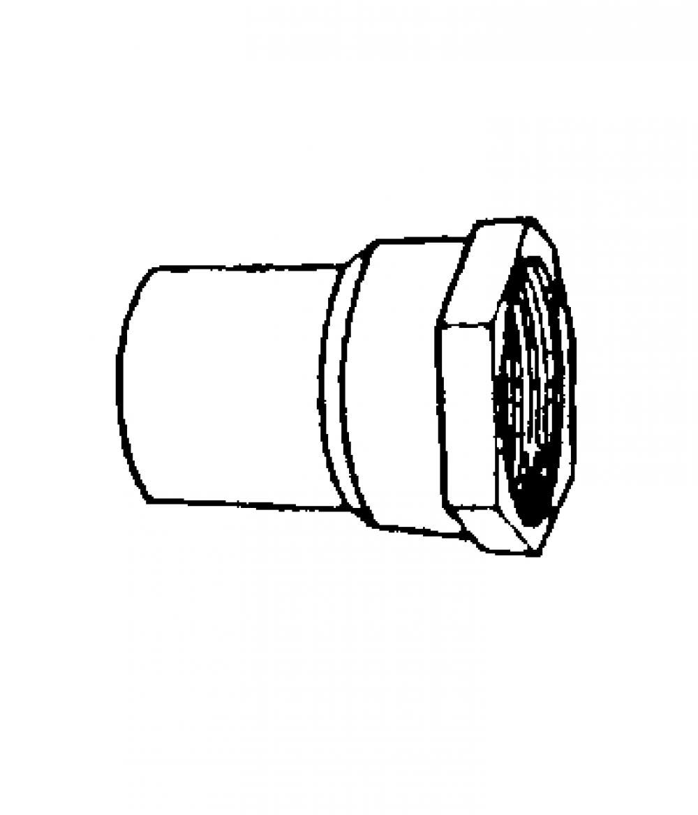 American Imaginations CPR-FRADAP Copper Female Reducing Adapter - Cast, 0.5" x 0.75"