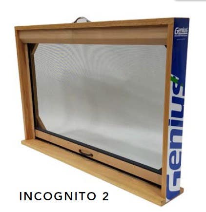 Genius 56-00258-7-2 Incognito3 Vertical Window (Wood Veneered)