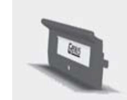 Genius 01-15120-0-3 Low Profile Handle For Traditional Pull Bar - White