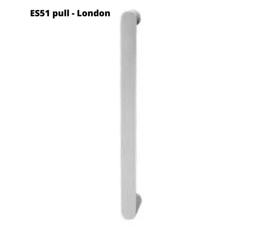 Karcher Design ES51 London Pull Handle, Finish-Satin Stainless Steel