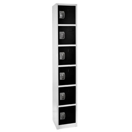 Adiroffice 629-206 Locker With 6 Door And 6 Hooks