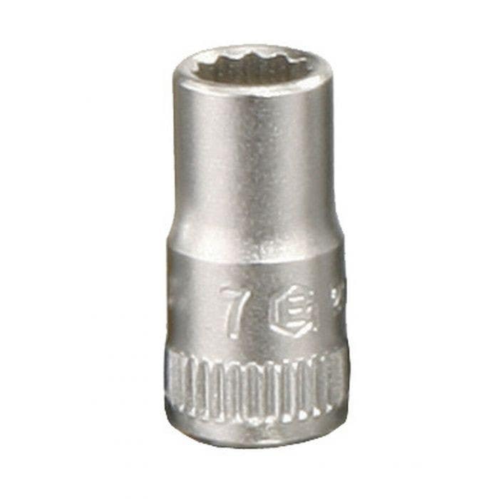 Genius Tools 2725 1/4" Dr. (12 pt.) Hand Socket