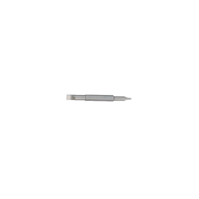 Genius Tools 267560 0.8 x 5.0mm & 1.0 x 6.0mm Slotted Bit