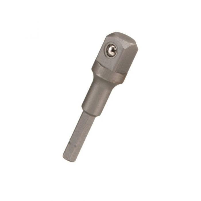 Genius Tools 274065 1/4" Hex Dr. 1/2" Square Dr. Spinner Handle 65mmL