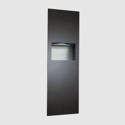 ASI 10-6462 Piatto - Fully Recessed Paper Towel Dispenser And Waste Receptacle