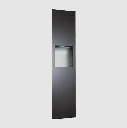 ASI 10-6467 Piatto - Fully Recessed Paper Towel Dispenser And Waste Receptacle