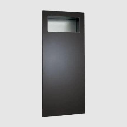 ASI 10-6474 Piatto - Fully Recessed Waste Receptacle