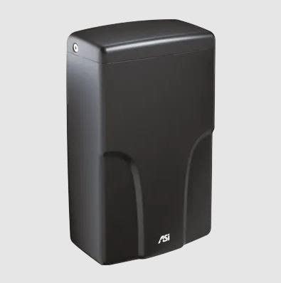 ASI 10-0196 TURBO-Pro Automatic High Speed Hand Dryer, HEPA Filter, Surface Mounted ADA