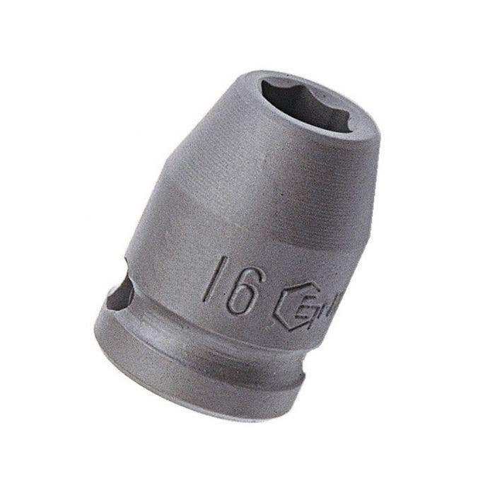 Genius Tools 1/2" Drive Cr-Mo Thin wall Impact Socket 8mm - 24mm