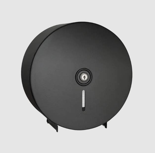ASI 10-0042 Single Jumbo Roll Toilet Tissue Dispenser - Round - Surface Mounted