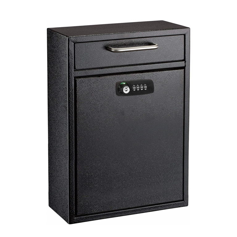 Adiroffice 631-04 Drop Box Wall Mounted Mail Box(Large)