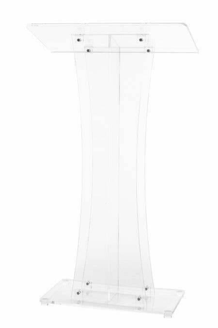 Adiroffice 661-02 Acrylic Podium Lectern