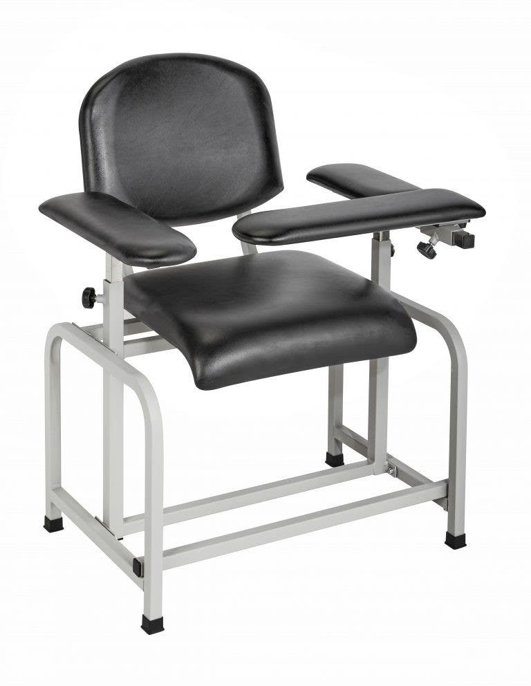 AdirMed 997-01  Black Padded Phlebotomy Blood Drawing Chair