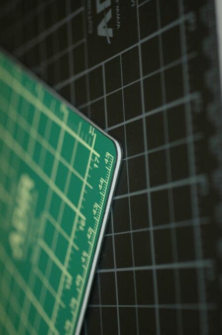 Adiroffice CM Self Healing Reversible Cutting Mat, Green/Black