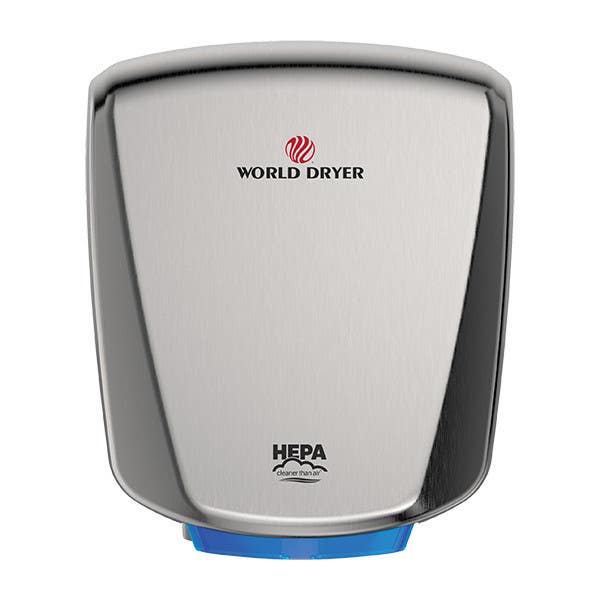 World Dryer Q HEPA-Filtered VERDEdri Hand Dryer