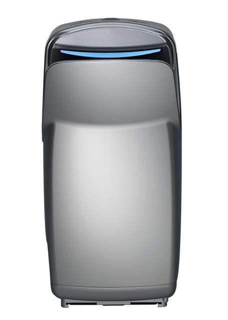 World Dryer V-649A HEPA-Filtered VMax V2 High-Speed Vertical Hand Dryer, 110-120 V