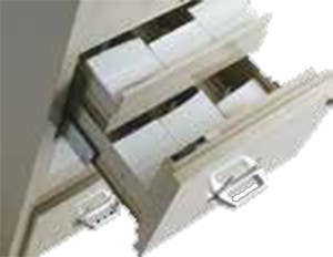 FireKing 41226 Letter Vertical Top Inner Drawer, Letter Size