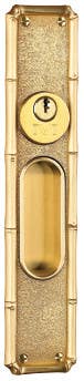 Von Morris 828469 Bamboo Pocket Door Lock