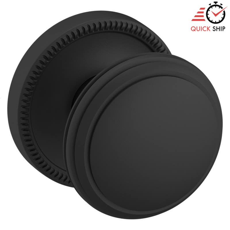 Baldwin Estate 5069 Door Knob w/ 5076 Rose, 2 3/8" Backset