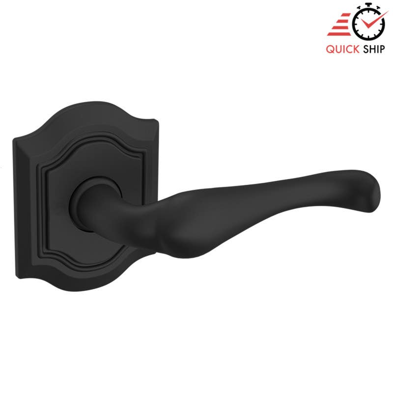 Baldwin Estate 5447V Door Lever w/ R027 Rose, 2 3/8" Backset