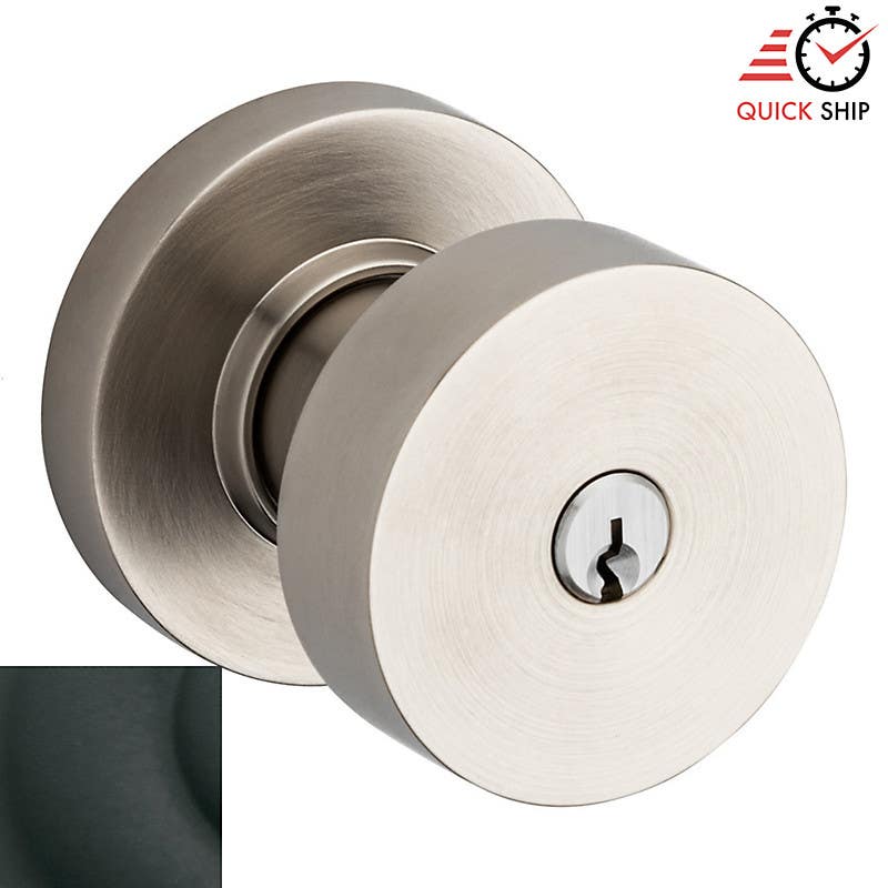 Baldwin Estate 523 Contemporary Door Knob w/ Round Rose