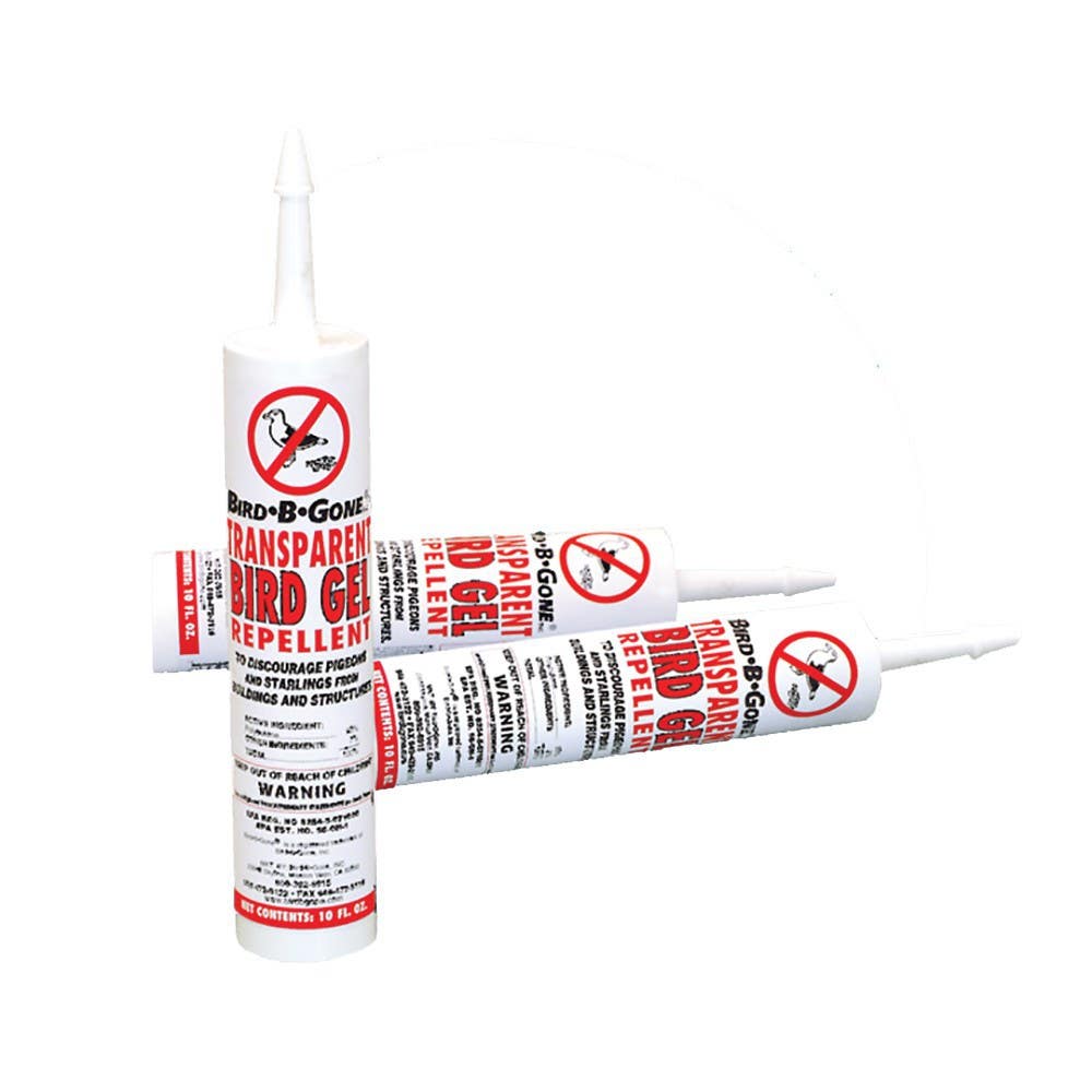 Bird B Gone TBG-CASE Transparent Bird Gel (12 Tubes/Case)