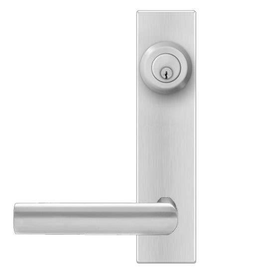 Karcher Design UEL14 Iceland Tubular Entry Set w/ Escutcheon Plate, Lever/Lever