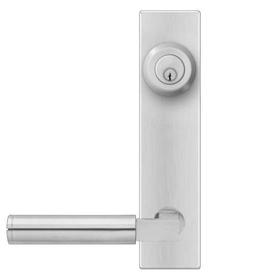 Karcher Design UEL31 Tasmania Tubular Entry Set w/ Escutcheon Plate, Lever/Lever