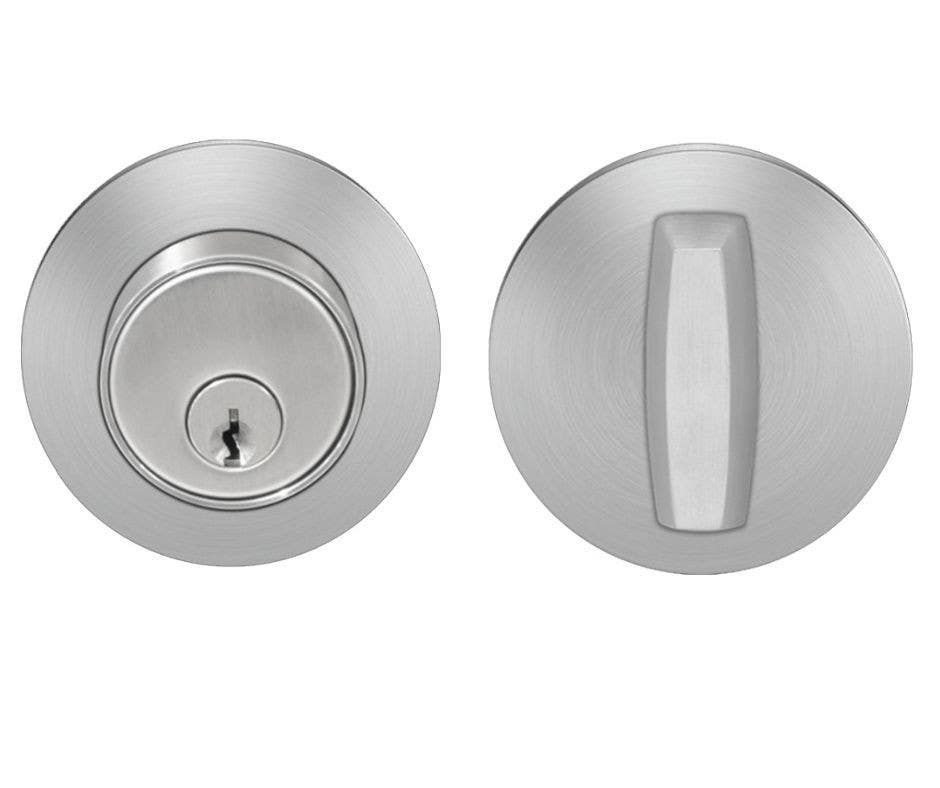 Karcher Design UEDB200 Single Cylinder Deadbolt Plan Design, Adjustable Backset (2 3/8" - 2 3/4")